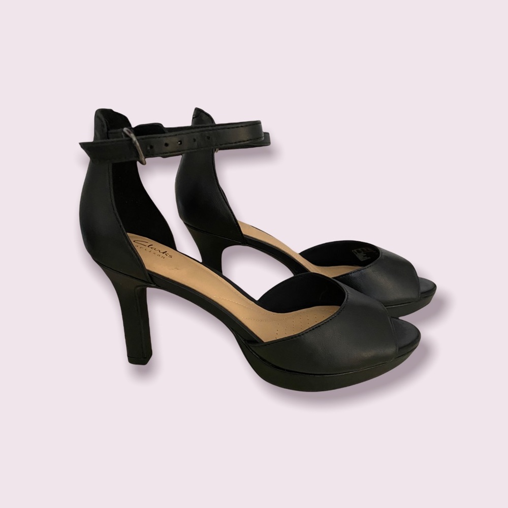 Clark Artisan Open Toed Heel